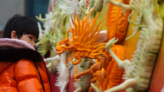 This Toronto chef uses traditional Chinese food carving techniques to turn veggies into art